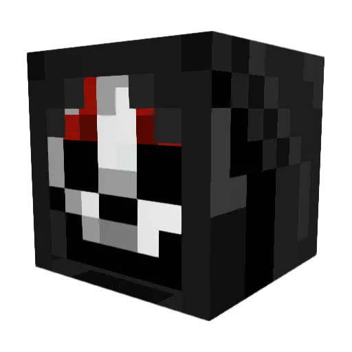 Fluro1234 Minecraft avatar head, 3D render