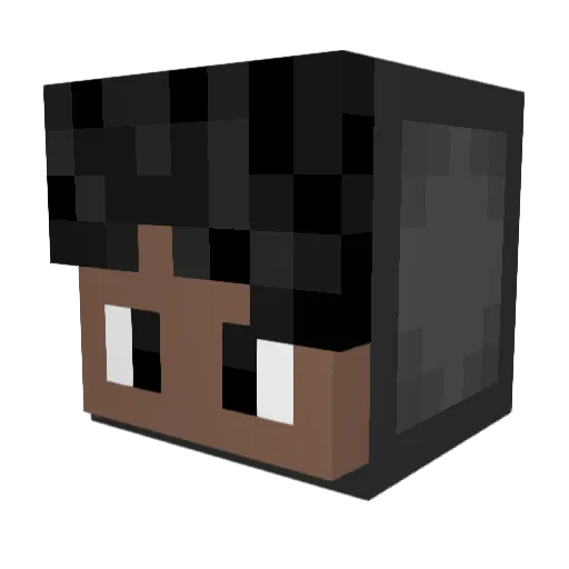 Flutschi_Jonas Minecraft avatar head, 3D render