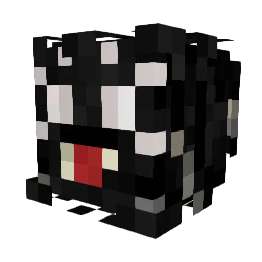 FluxThat Minecraft avatar head, 3D render