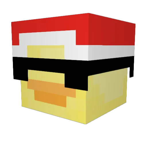 FlyHackinq Minecraft avatar head, 3D render
