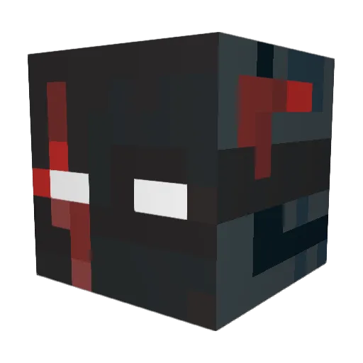 FlyHazelMist9 Minecraft avatar head, 3D render