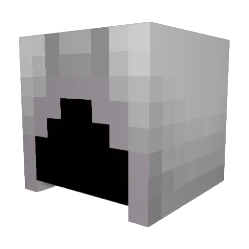 FlyLyx Minecraft avatar head, 3D render