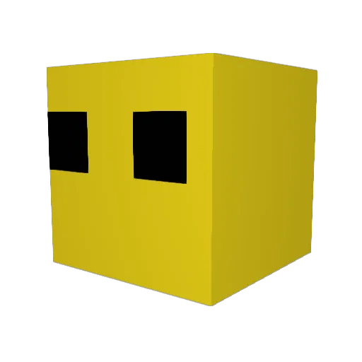 Fly_66 Minecraft avatar head, 3D render