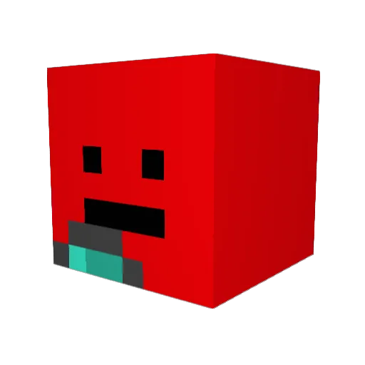 Flyer1803 Minecraft avatar head, 3D render