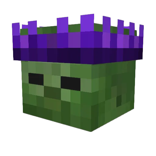 Flyer323 Minecraft avatar head, 3D render