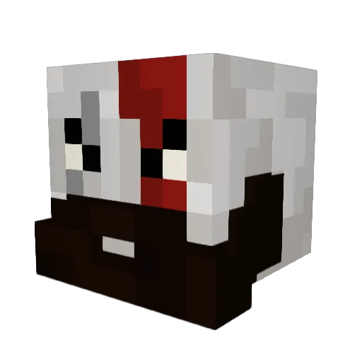 Flyersfan2144 Minecraft avatar head, 3D render