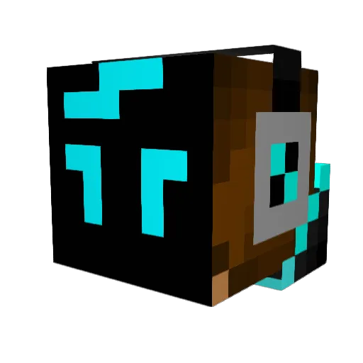 FlygonIScool Minecraft avatar head, 3D render