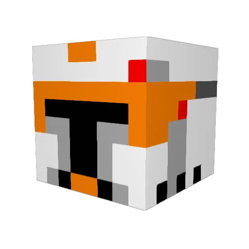Flying4bananas8 Minecraft avatar head, 3D render