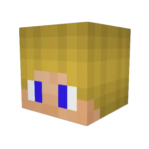 FlyingDutchman92 Minecraft avatar head, 3D render