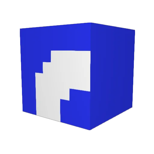 FlyingEnte Minecraft avatar head, 3D render