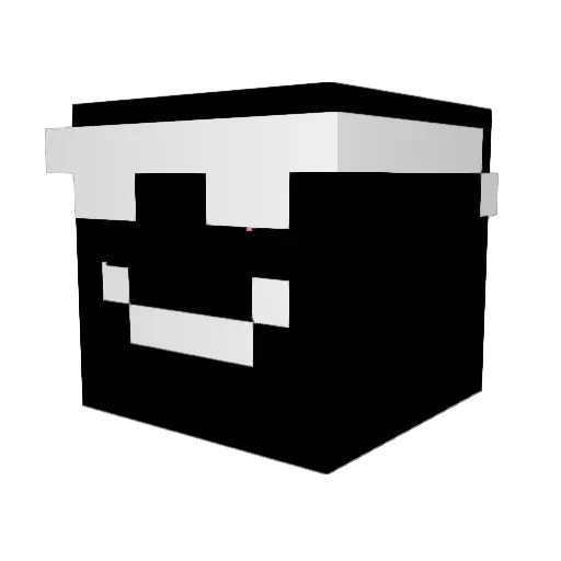 FlyingLove100 Minecraft avatar head, 3D render