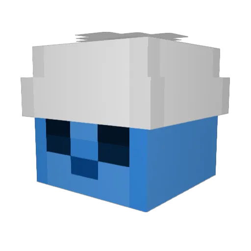 FlyingMonkePoo Minecraft avatar head, 3D render