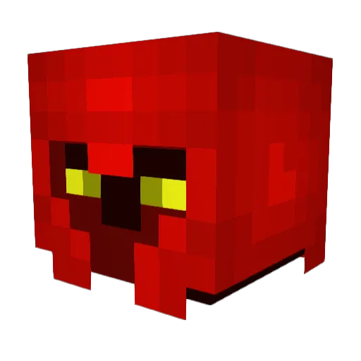 FlyingPapuca Minecraft avatar head, 3D render
