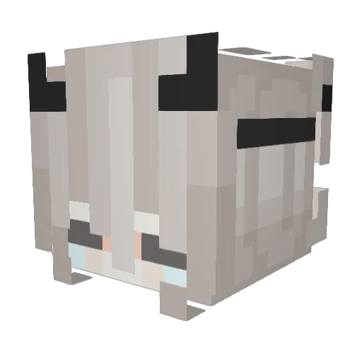 Flying_Butt3r Minecraft avatar head, 3D render