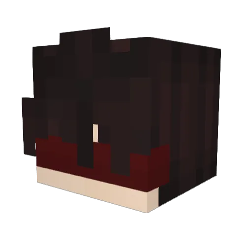 Flying_Fishie Minecraft avatar head, 3D render