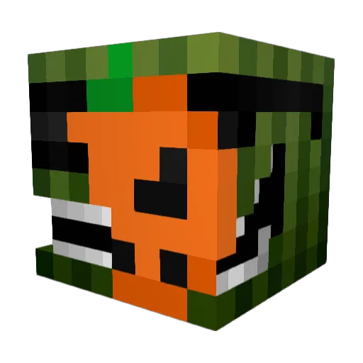 FlykiiMc Minecraft avatar head, 3D render