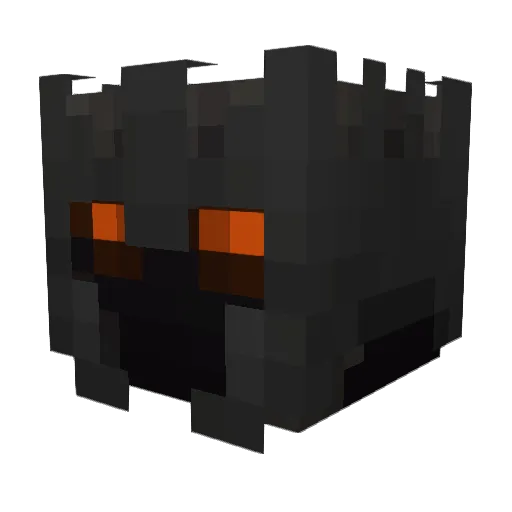 Flyley69 Minecraft avatar head, 3D render