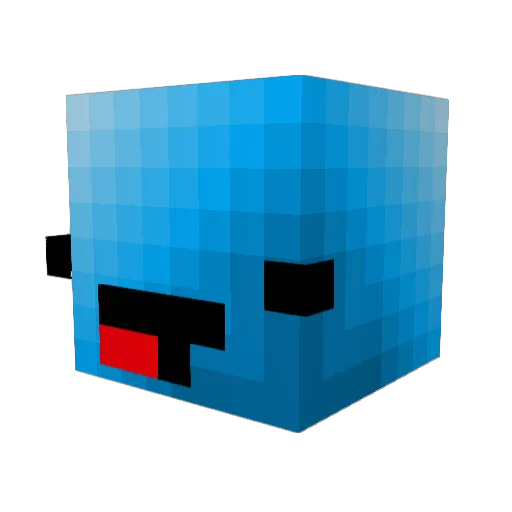 FlynnGO23 Minecraft avatar head, 3D render