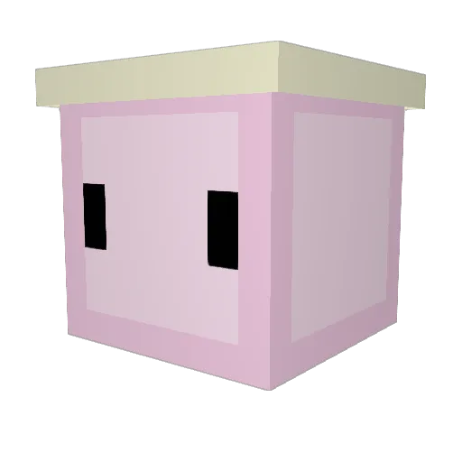 Flynner9 Minecraft avatar head, 3D render