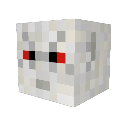 Flynnotick Minecraft avatar head, 3D render