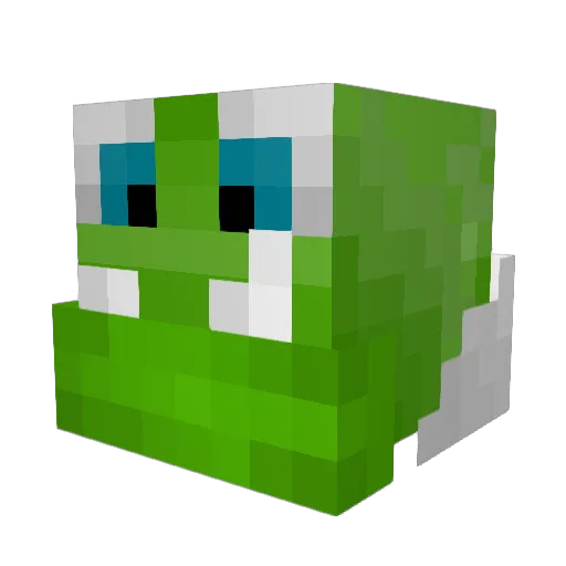 FlyntCole Minecraft avatar head, 3D render