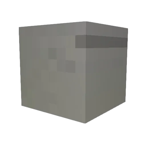 Fobfy Minecraft avatar head, 3D render