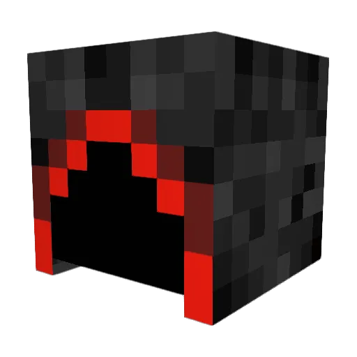 Fockerizer Minecraft avatar head, 3D render