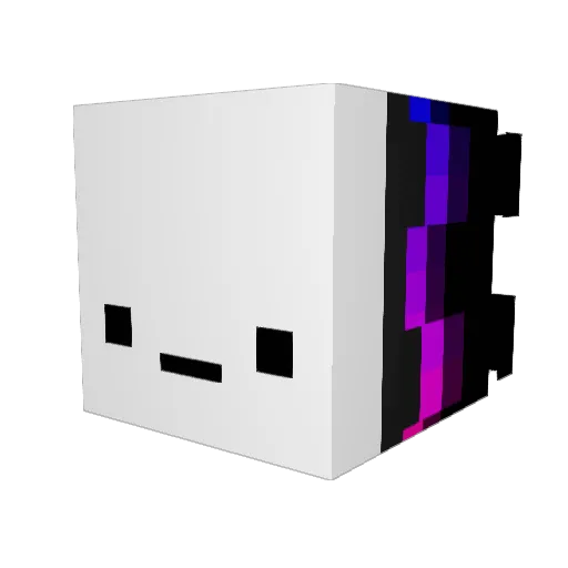 Focus_Playz Minecraft avatar head, 3D render