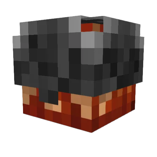 Foestolfur Minecraft avatar head, 3D render