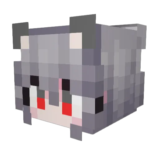 Fog__Moon Minecraft avatar head, 3D render