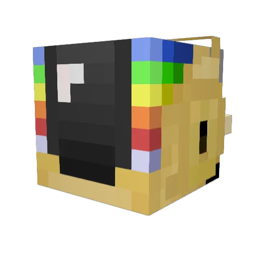 FoggyDizzle Minecraft avatar head, 3D render