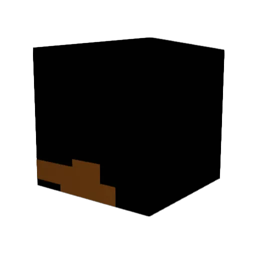 Foghinho Minecraft avatar head, 3D render