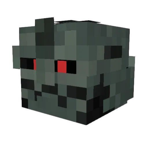 Fogorioso1 Minecraft avatar head, 3D render