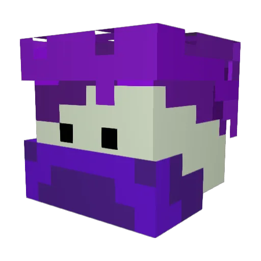 FokusHD Minecraft avatar head, 3D render