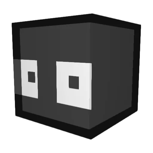 Fokusik11 Minecraft avatar head, 3D render