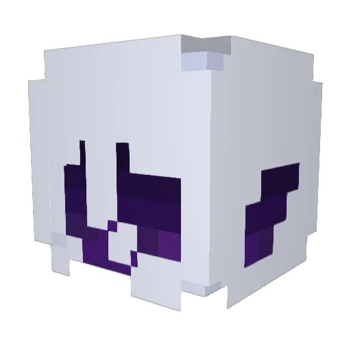FoleysCarnivall Minecraft avatar head, 3D render