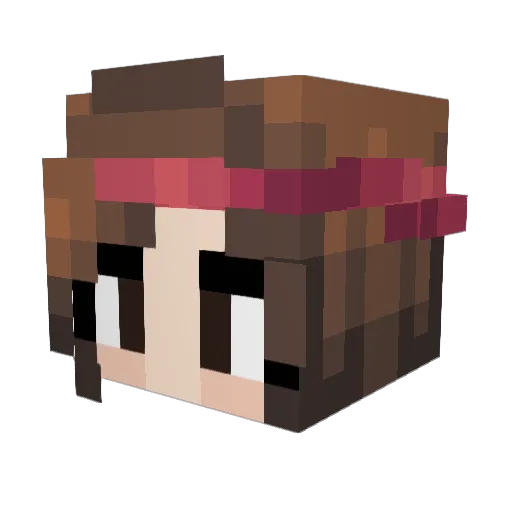 Folkry_AlKareeth Minecraft avatar head, 3D render