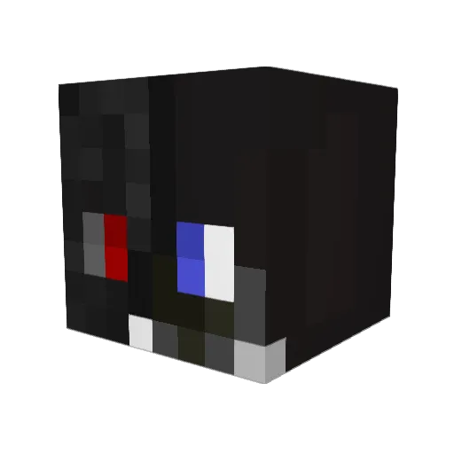 FollowDaLeader Minecraft avatar head, 3D render
