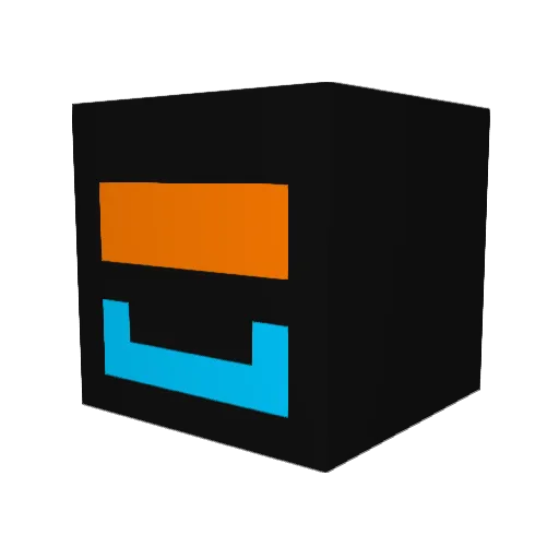 Folls459 Minecraft avatar head, 3D render