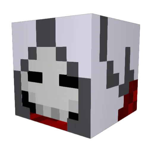 Foma212 Minecraft avatar head, 3D render