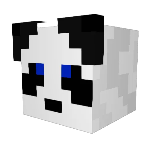 FondaCox69 Minecraft avatar head, 3D render