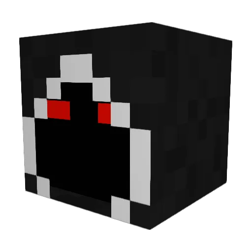 Fonstad Minecraft avatar head, 3D render