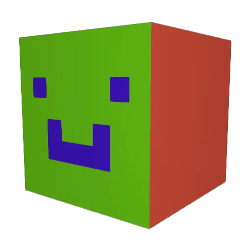 FontanGaming Minecraft avatar head, 3D render