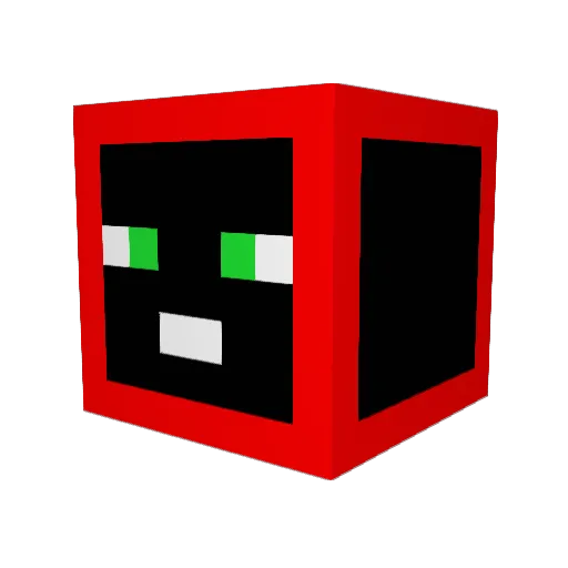 Fonto_nna Minecraft avatar head, 3D render