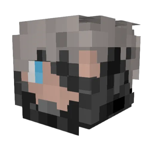 Fonzie_boy Minecraft avatar head, 3D render