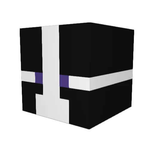 Foo4311 Minecraft avatar head, 3D render