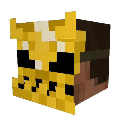 FoolWitATool69 Minecraft avatar head, 3D render