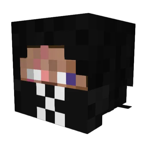 FoolishSteve67 Minecraft avatar head, 3D render
