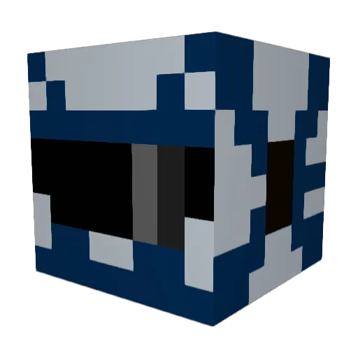 FoolishWebster Minecraft avatar head, 3D render