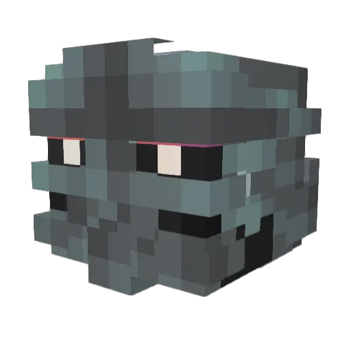 Foolish_Infant15 Minecraft avatar head, 3D render
